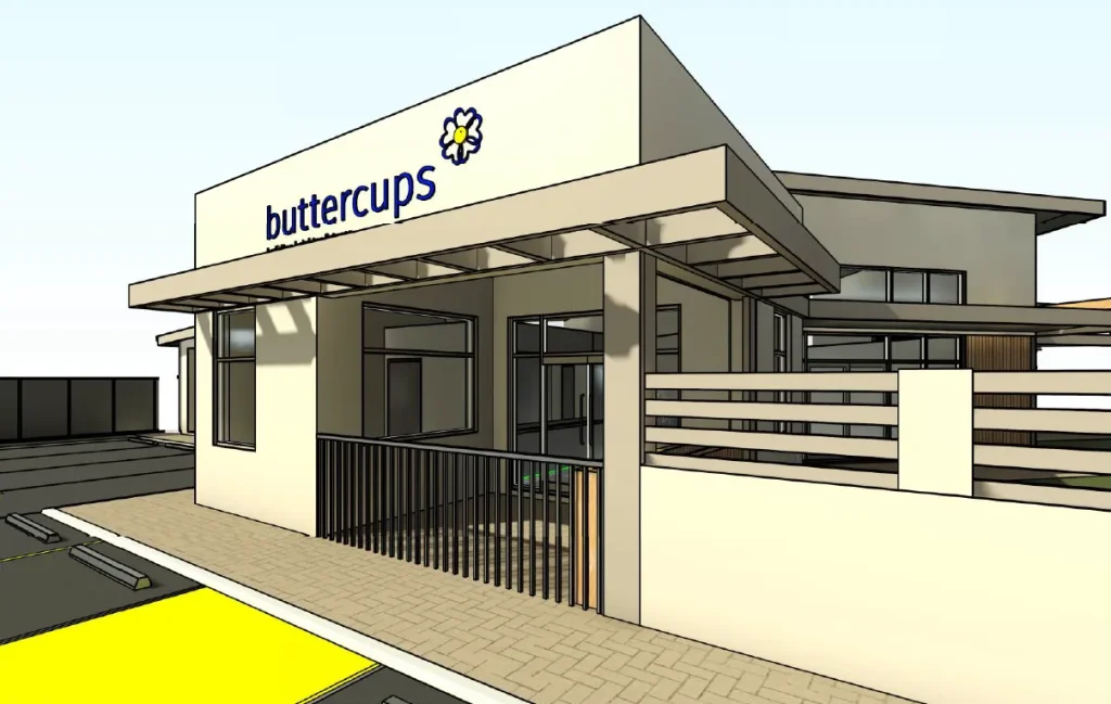 Architectural rendering of Buttercups Mandogalup Early Learning Centre