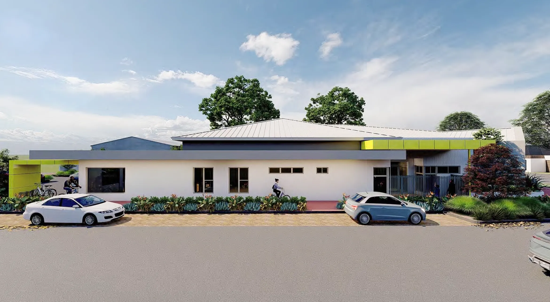 Architectural rendering of Buttercups Ellenbrook Early Learning Centre
