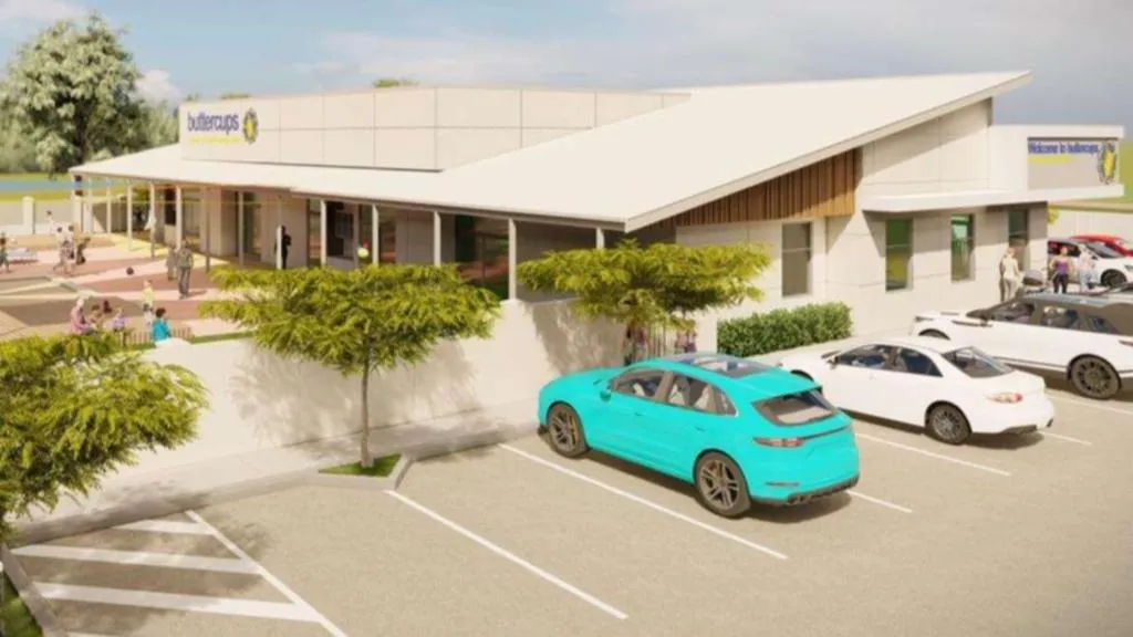 Architectural rendering of Buttercups Lakelands Early Learning Centre